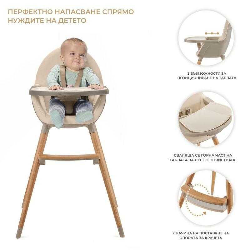 Kinderkraft FINI 2 столче за хранене с нарушена опаковка