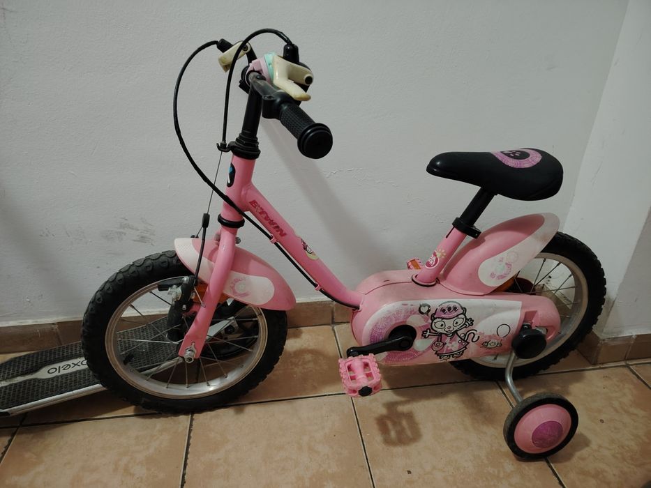 Детско колело с помощни гуми