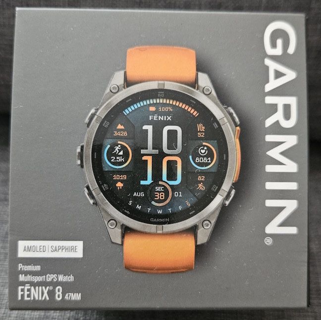 Garmin Fenix 8 amoled 47 mm
