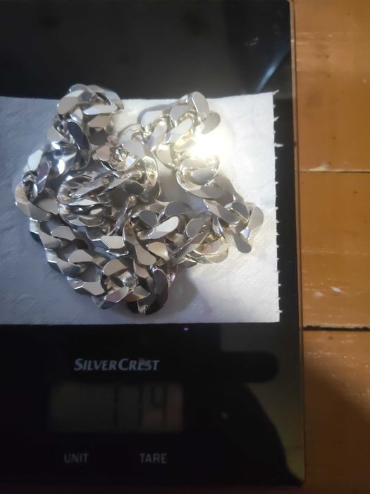 Масивен сребърен ланец