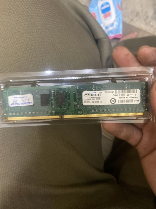 Ddr3 2 плашки по 4 гб б/у в отличном состоянии