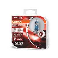 Крушки OSRAM night braker laser H4 +150%