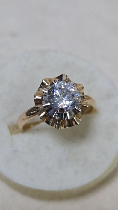 Кольцо золотое ЖанТаС ломбард Астана