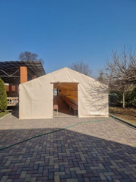 Аренда палаток и стол стуля посуда казан