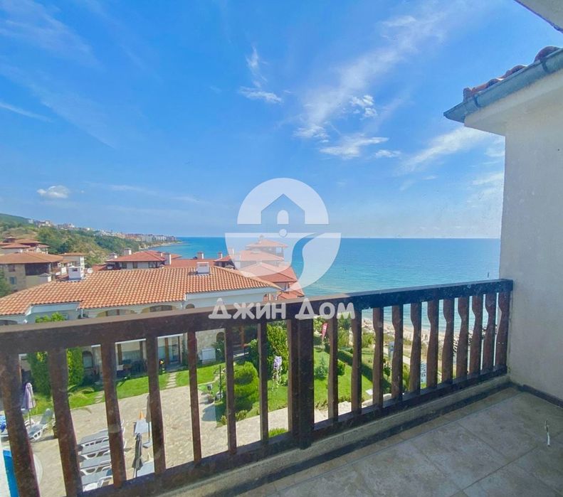 Тристаен апартамент с ПАНОРАМА МОРЕ в Сън Коуст Резорт, гр. Свети Влас