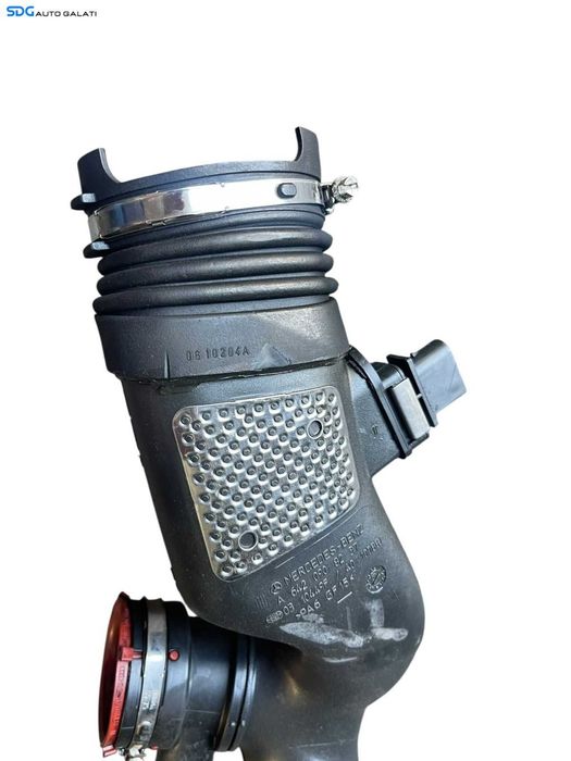 Tubulatura Conducta Coarne Tub Admisie Debitmetru Aer Mercedes ML W164 ML320 ML350 3.0 CDI V6 2005 - 2011 Cod A6420908237 [K3491]