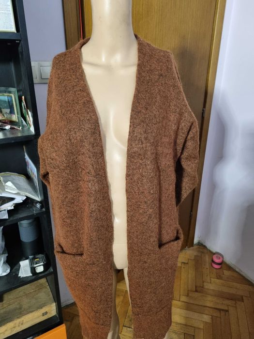 Дълга жилетка Selected Femme( вълна и мохер)