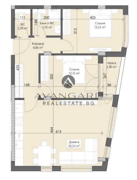 Продава се Тристаен апартамент в Пловдив, Кършияка - 105 кв.м за 1419 €/кв.м - Снимка #5