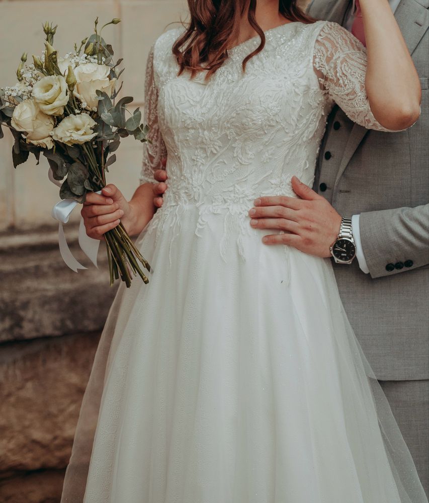 Rochie mireasa A-line