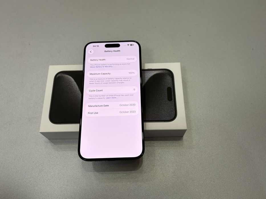 Iphone 15 Pro Max, 256 gb, Black Titanium