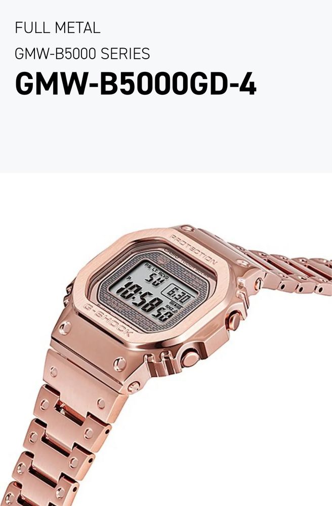 Casio GMW-B5000GD