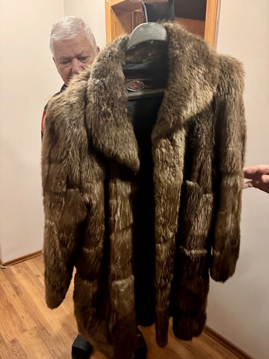 Кожух от естествен косъм Норка