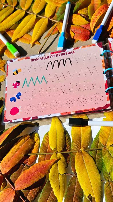 Велкро албум " есенни забави" 2+