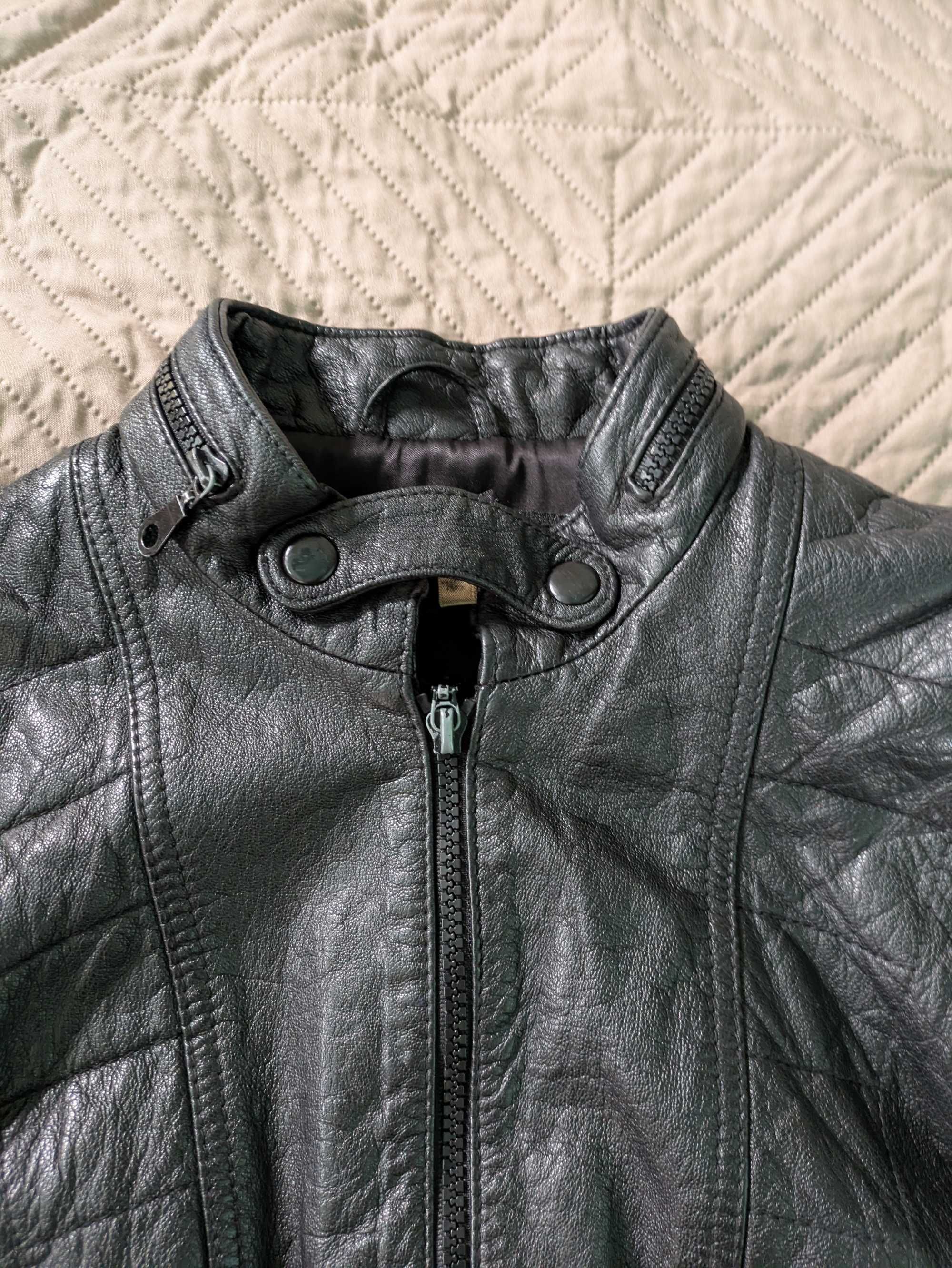 САМО 39лв Кожено яке Pepe Jeans естествена кожа