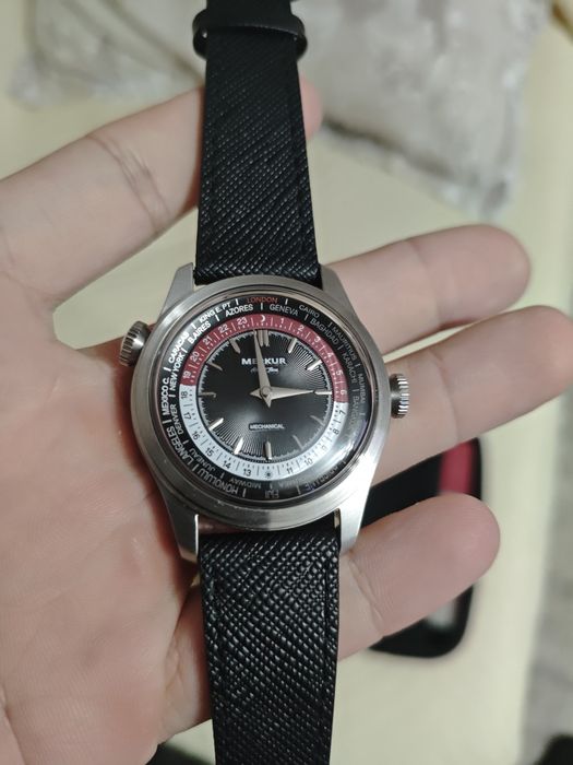 Merkur World Time Dual Crown