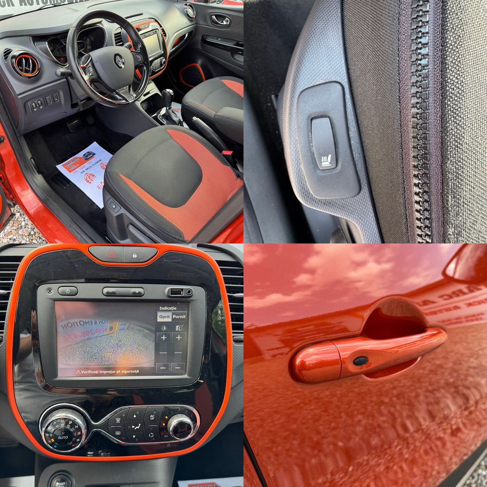 Renault Captur Orange&Black Cutie automata/Garantie/RAR efectuat