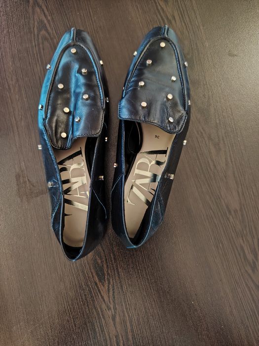 Обувки ZARA Естествена кожа