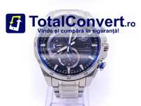 Casio Edifice EQS600D-1A2 solar barbatesc, Garantie 24 luni | #D85498