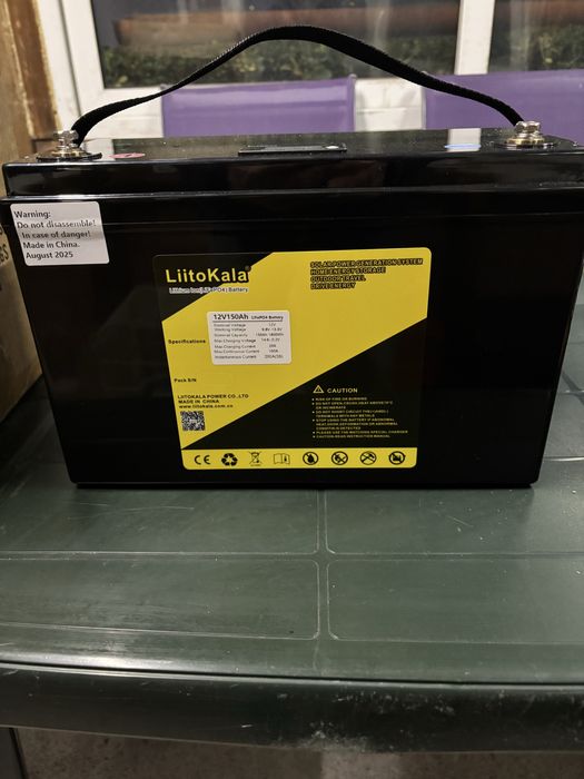 тягов акумулатор Lifepo4 12v 150Ah