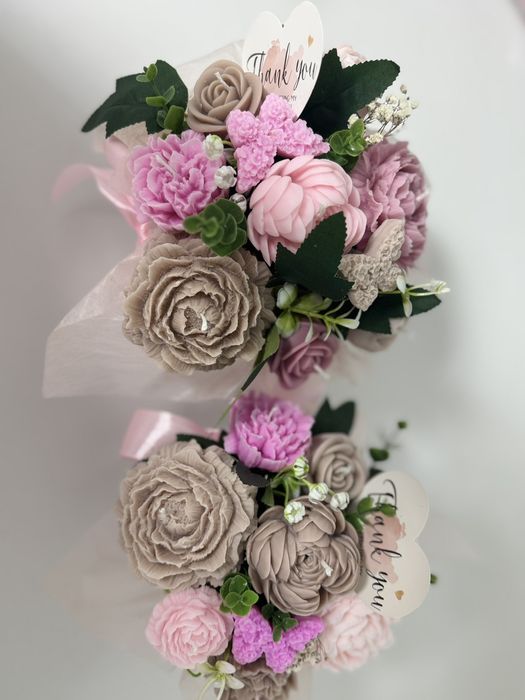 Соеви свещи - букет