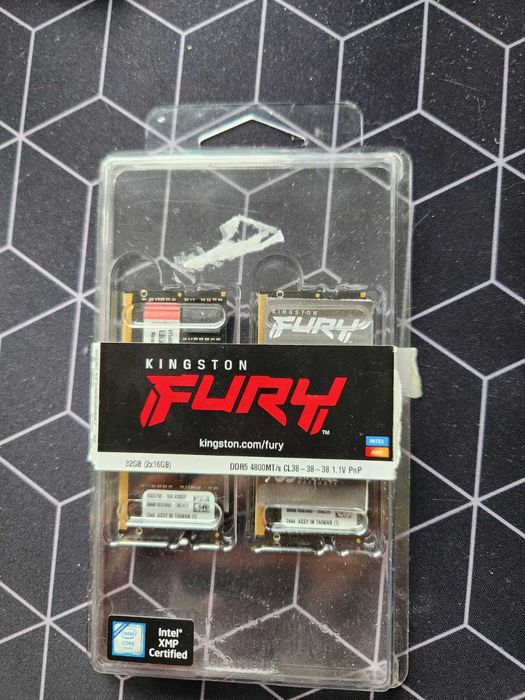 Memorie Laptop Kingston Fury Impact, 32GB DDR5, 4800MHz, Dual Channel