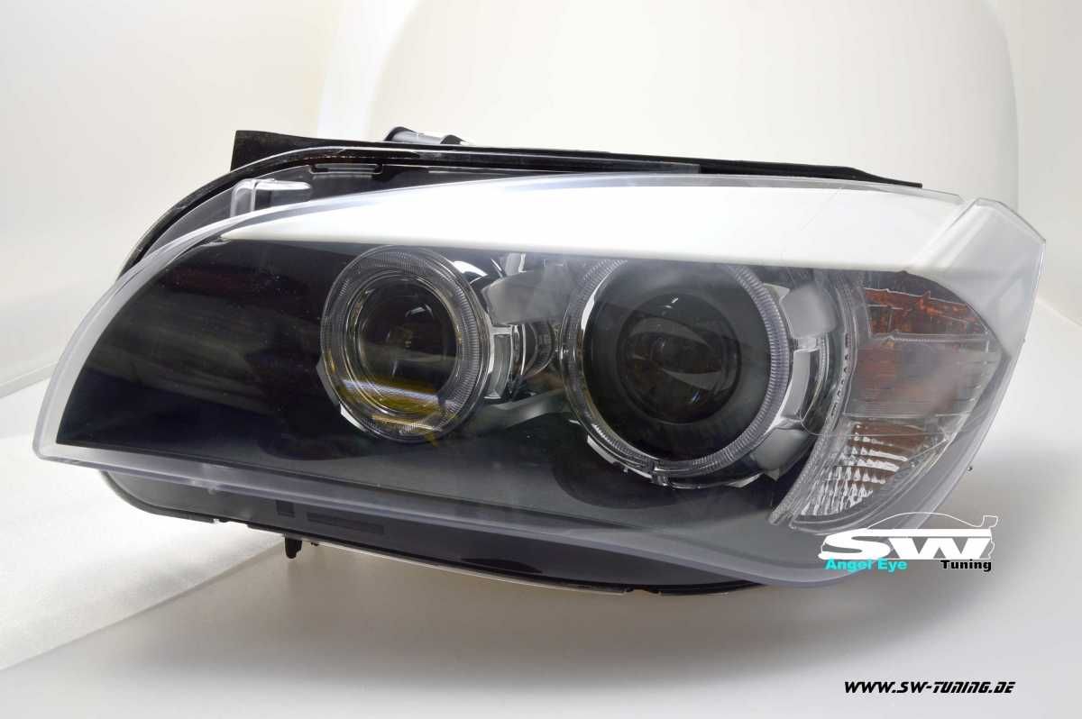 Фарове БМВ Х1 Е84 Нови ЛЕД Тунинг С лупи BMW X1 E84 LED Депо