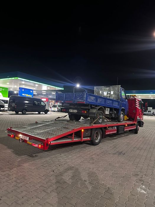 Tractari auto Deva -A1  Transport utilaje non stop