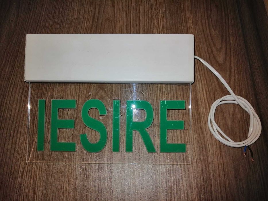 Corp de iluminat de siguranta cu led pentru Iesire