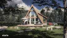 Casa de vacanta A-Frame, Glajerie, Rasnov, Brasov