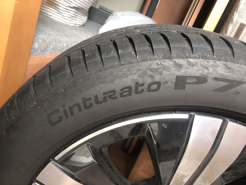 225/50/17 pirelli с джанти на мерцедес.