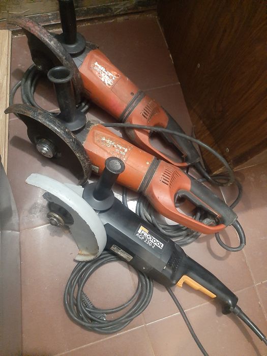 Мощни големи ъглошлайфи