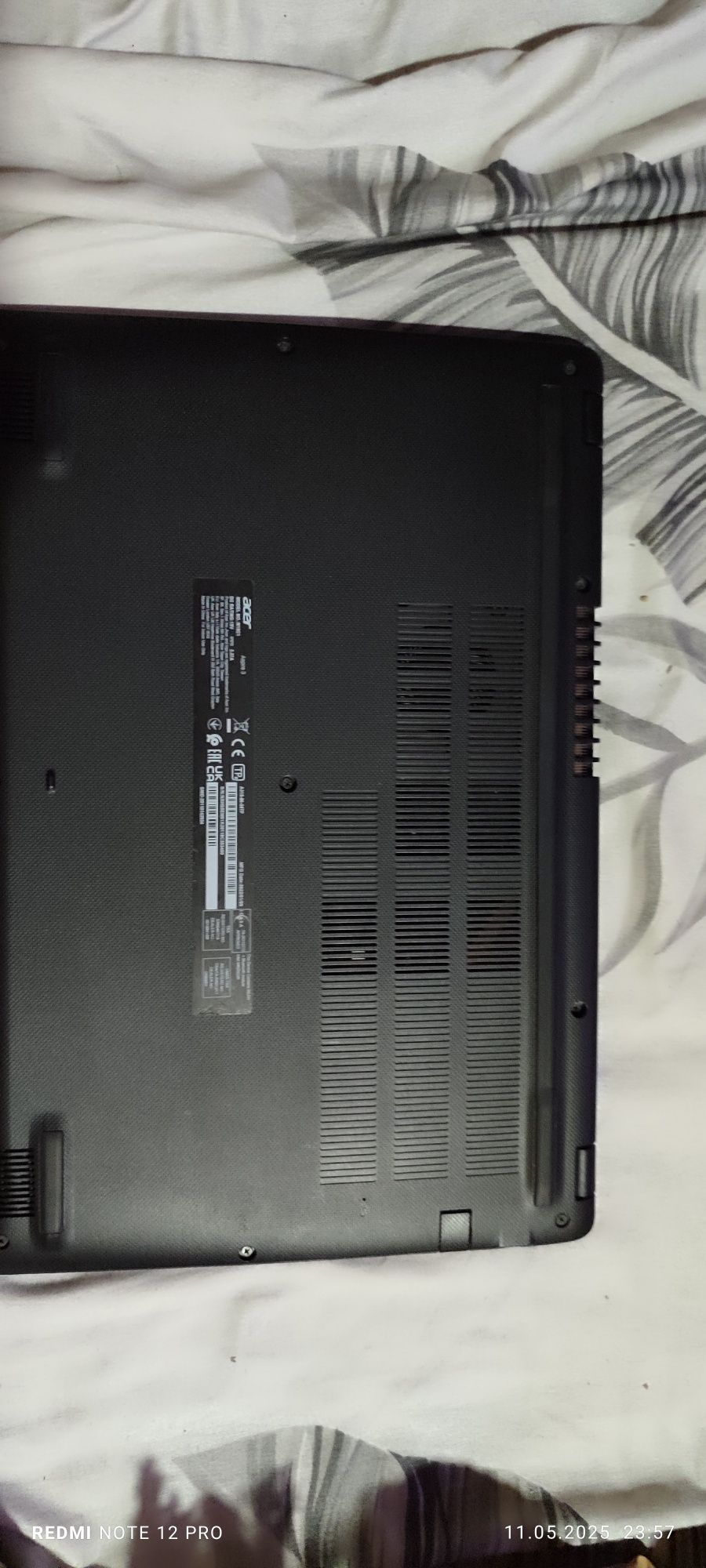 Срочно. Ноутбук Acer Aspire 3. 1-TRB Model N19C1