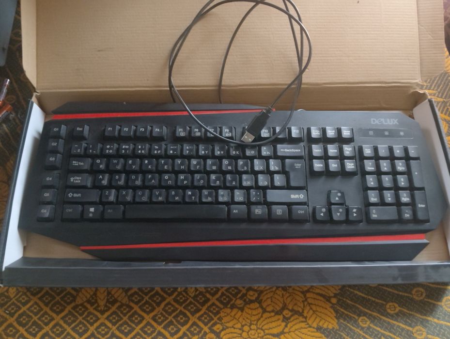 Клавиатура Delux игровая