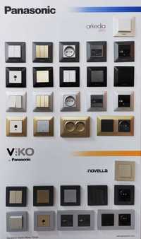 Viko/Panasonic розетки и выключатели