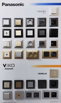 Viko/Panasonic розетки и выключатели