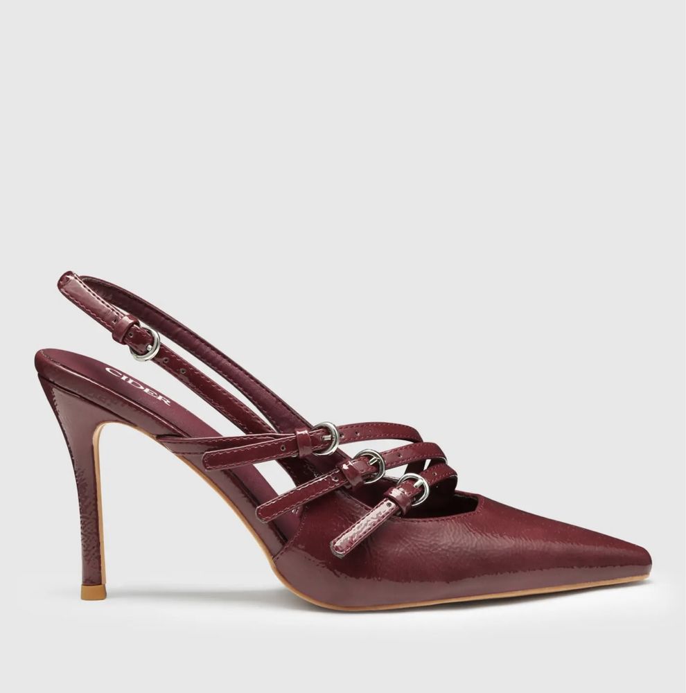 Pantofi Model Miu Miu burgundy noi marime 37