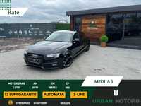 Audi A5 2.0TDi 3xS-Line Bi-Xenon,Navi,Clima,Încălzire ScGARANTIE/RATE