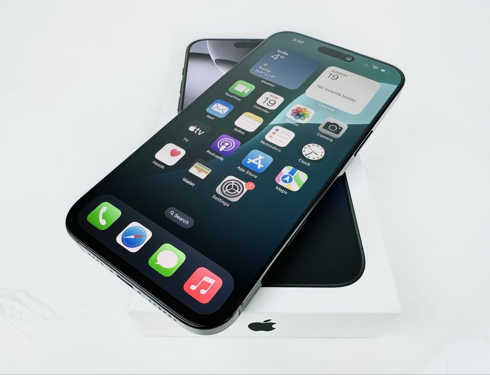Apple iPhone 16 Pro Max 256GB Black 100% Батерия! Гаранция!
