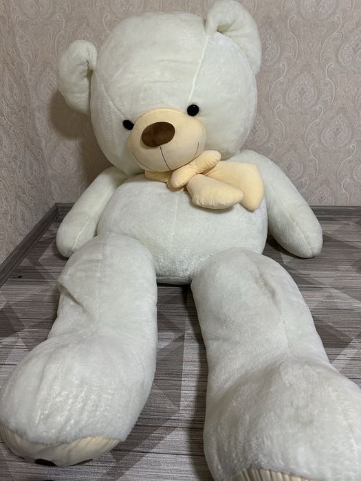 Мягкая игрушка белая мишка..
