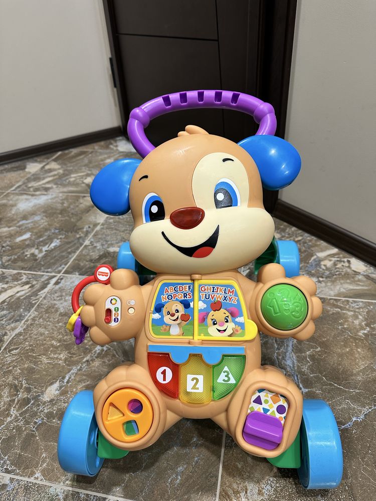 Уокър/Проходилка Fisher Price кученце