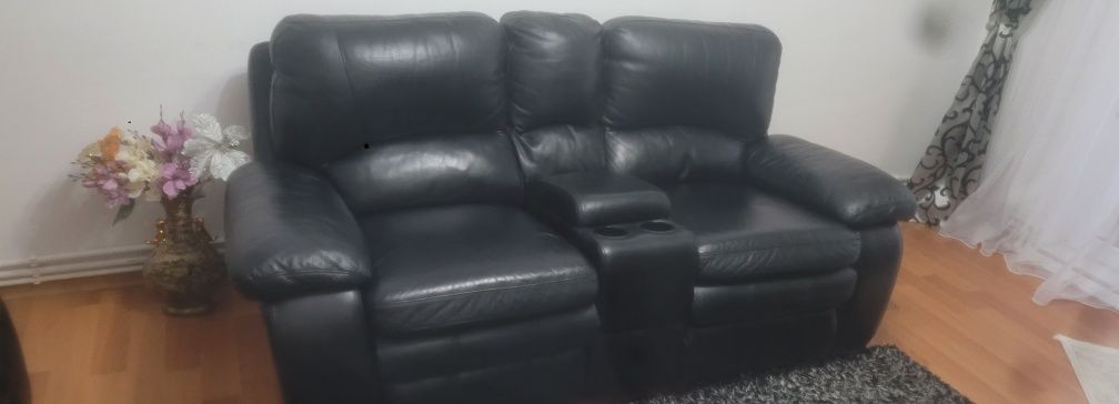 Canapea recliner plus fotoliu