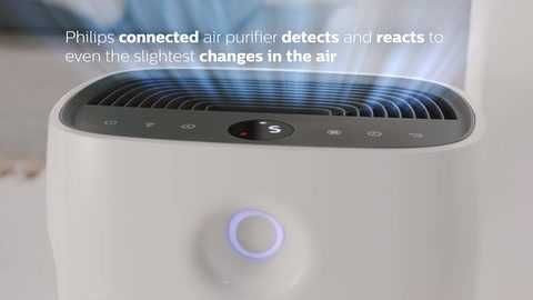 Purificator de aer PHILIPS AC2889, 5 trepte viteza Hepa, Wi-Fi alb