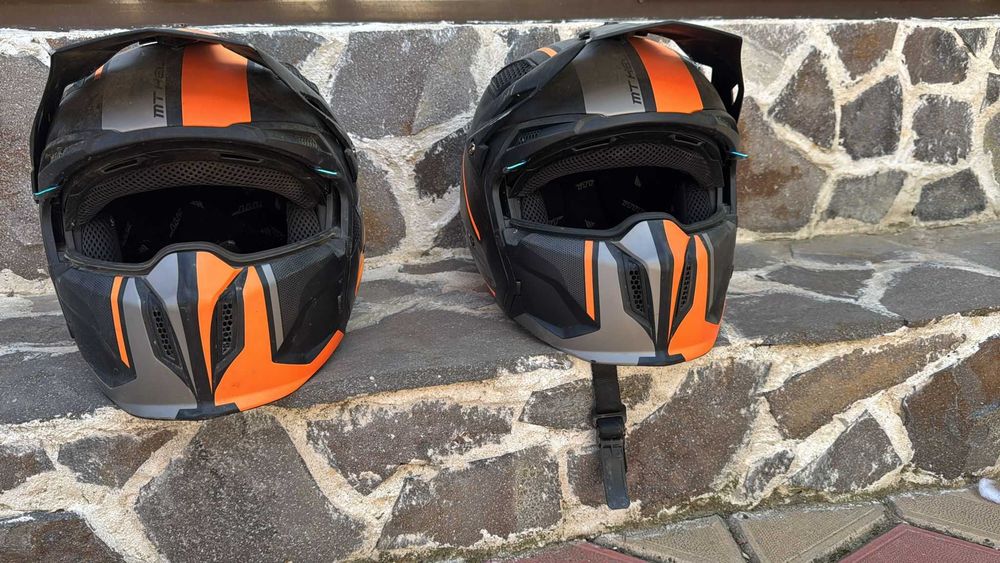 Set Casti ATV/Scuter MT Helmets M si XL