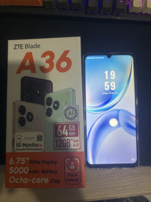 Продам телефон ZTE Blade A36