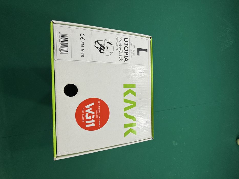 Продам шлем KASK Utopia (размер L, White/Black)