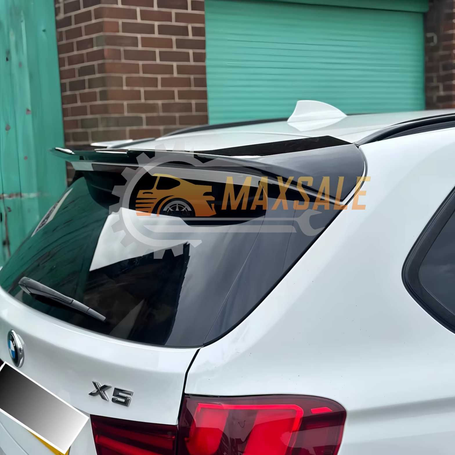 BMW X5 F15 Спойлер черен гланц Ф15 джип нови липове за багажник