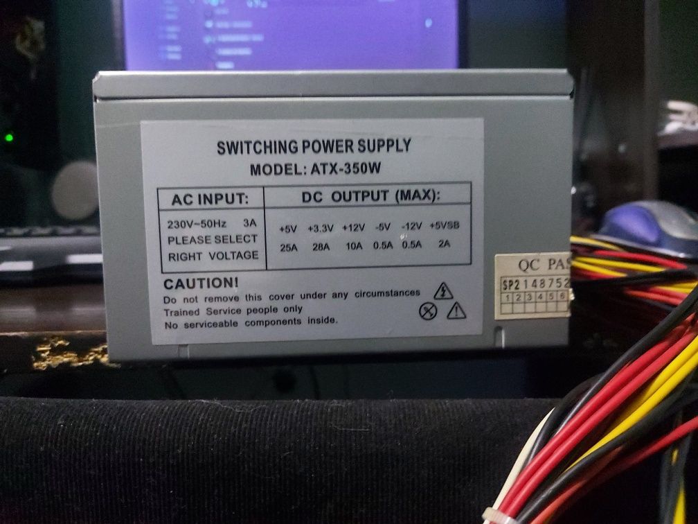 Блок питания 350W ATX