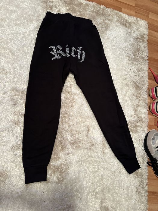 Pantaloni Young rich white