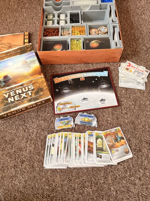 Vand boardgame Terraforming Mars + Venus Next