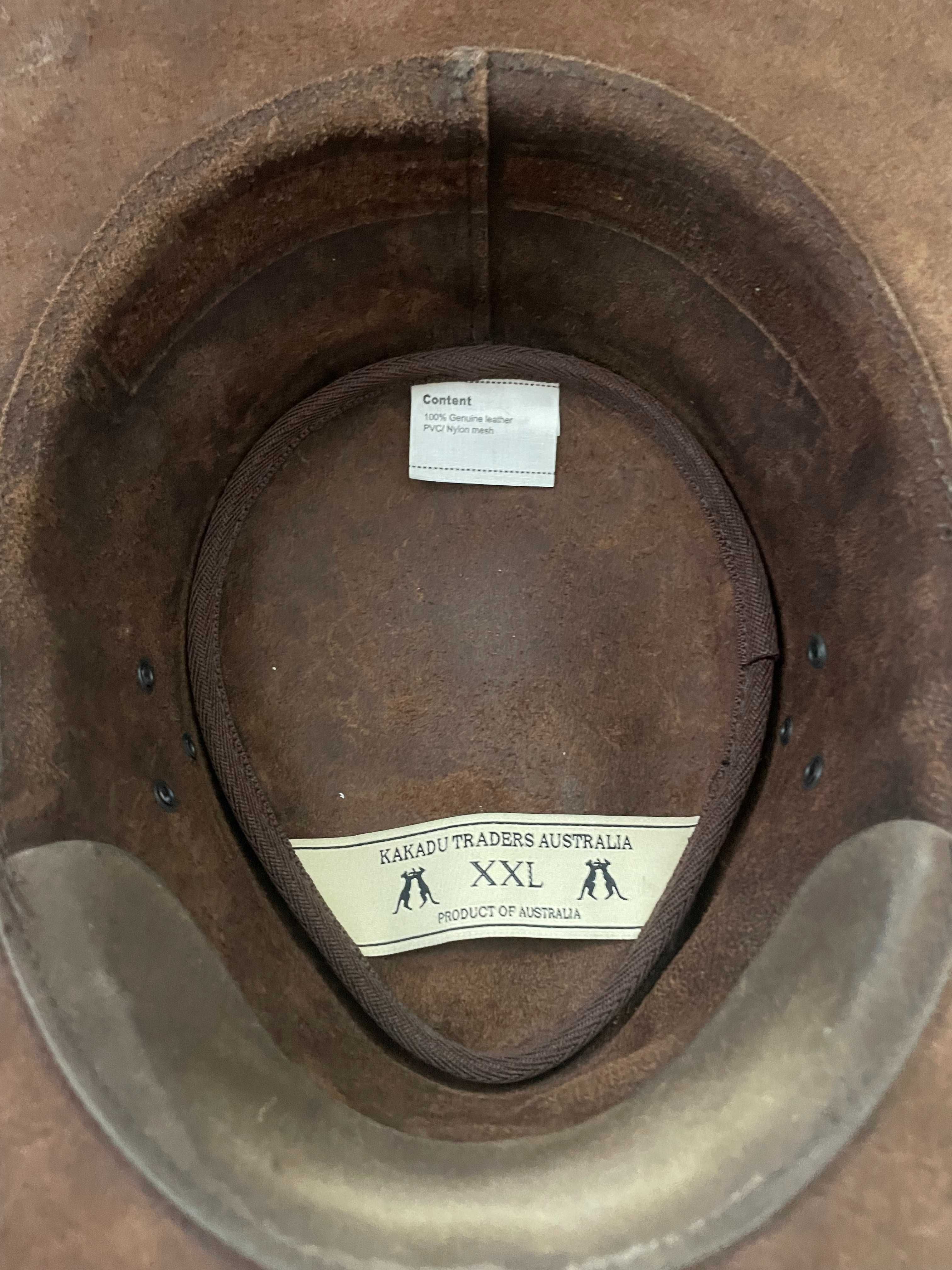 Palarie Cowboy - Kakadu XL Piele. Made in Australia